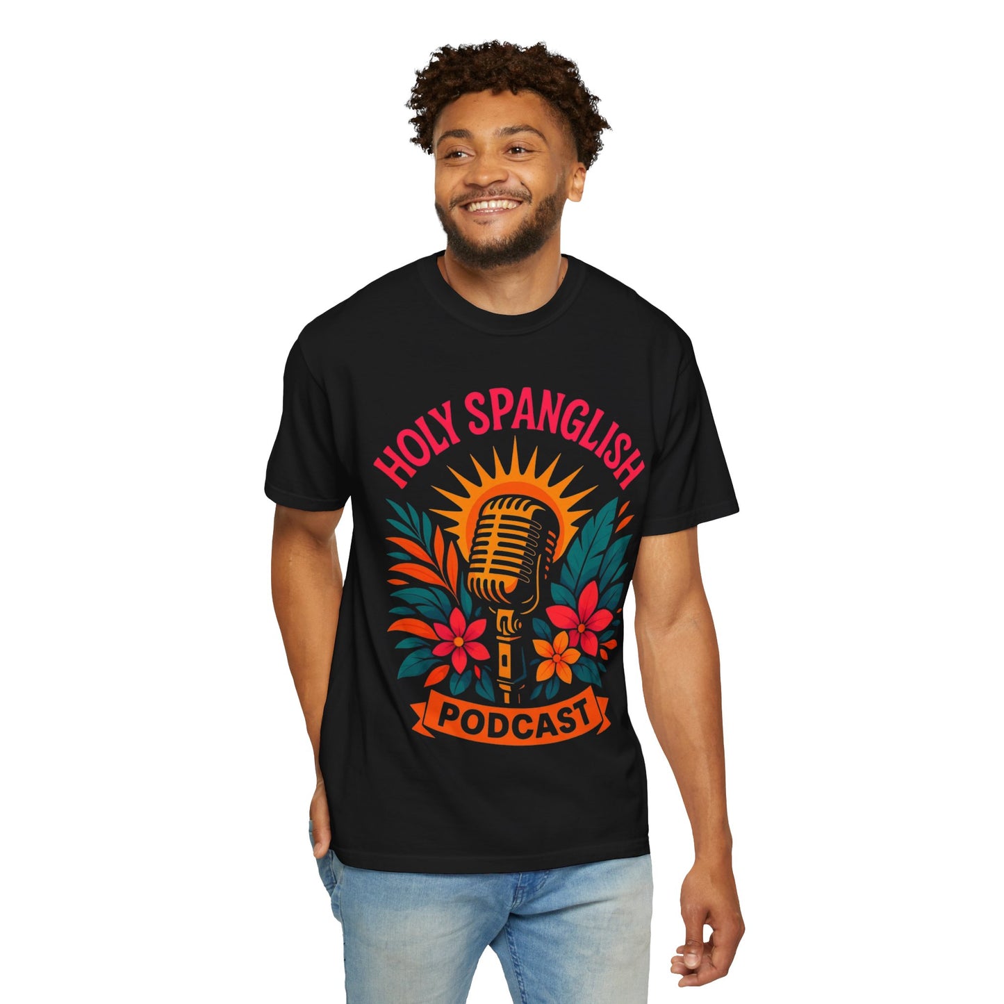 Holy Spanglish Podcast Tee