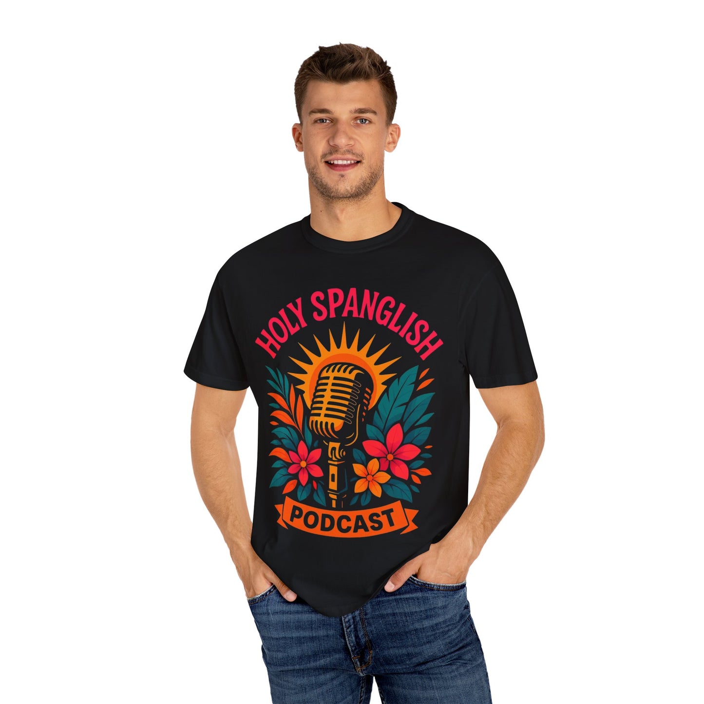 Holy Spanglish Podcast Tee