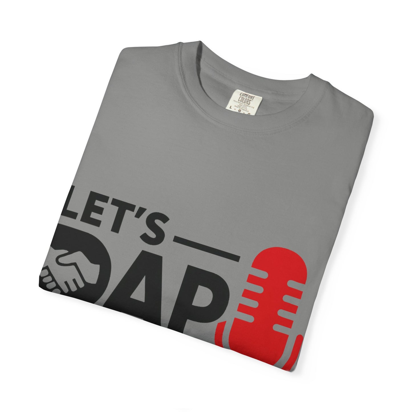 LET'S DAP IT UP podcast Tee