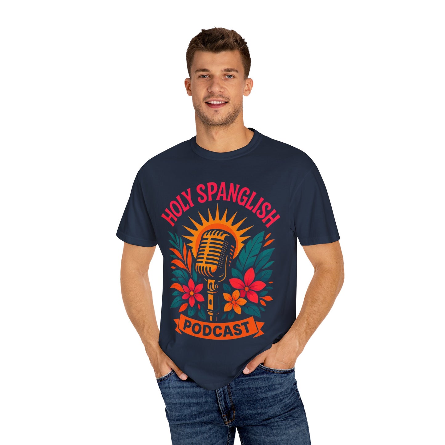 Holy Spanglish Podcast Tee